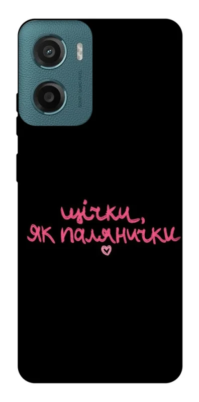 Чохол на Motorola Moto G06 Щічки, як палянички фото 1 з 1