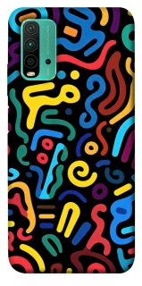 Чехол на Xiaomi Redmi Note 9 4G / Redmi 9 Power abstraction фото 1 из 1