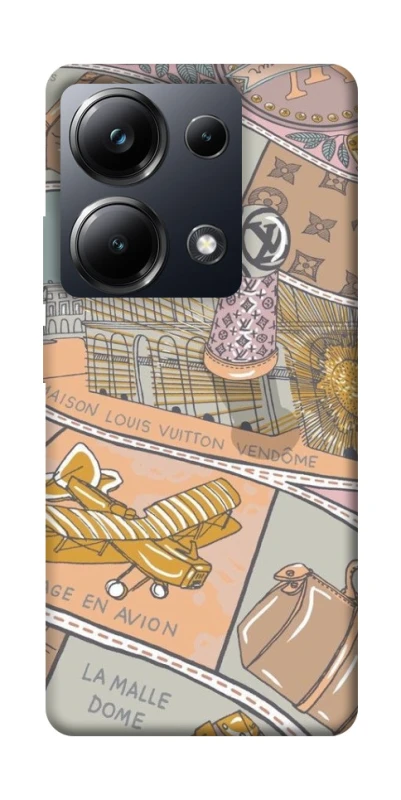 Чехол на Xiaomi Poco M6 Pro 4G Fashion collage ver.2 фото 1 из 1