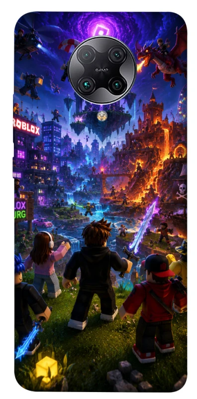 Чехол на Xiaomi Redmi K30 Pro / Poco F2 Pro Roblox aesthetics ver.12 фото 1 из 1
