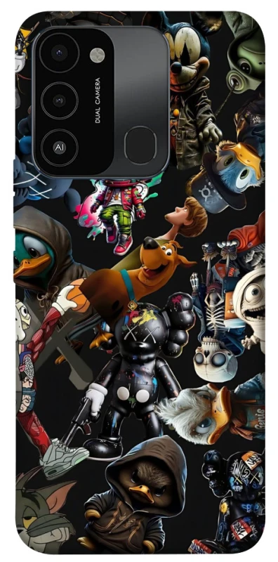 Чехол на TECNO Spark 8C Cartoons фото 1 из 1