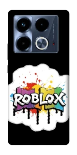 Чохол на Infinix Note 40 4G Roblox logo ver.2 фото 1 з 1