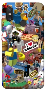 Чехол на Xiaomi Mi 8 Roblox collage ver.5 фото 1 из 1
