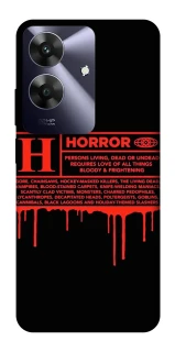 Чохол на Realme Note 60 Horror Halloween фото 1 з 1