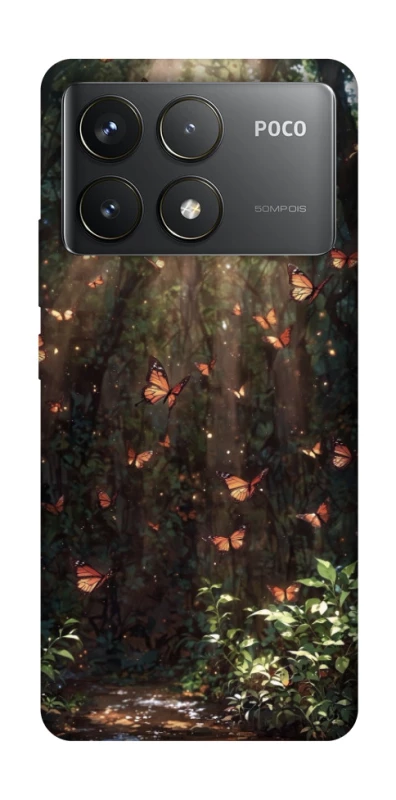 Чохол на Xiaomi Poco F6 Pro butterfly фото 1 з 1