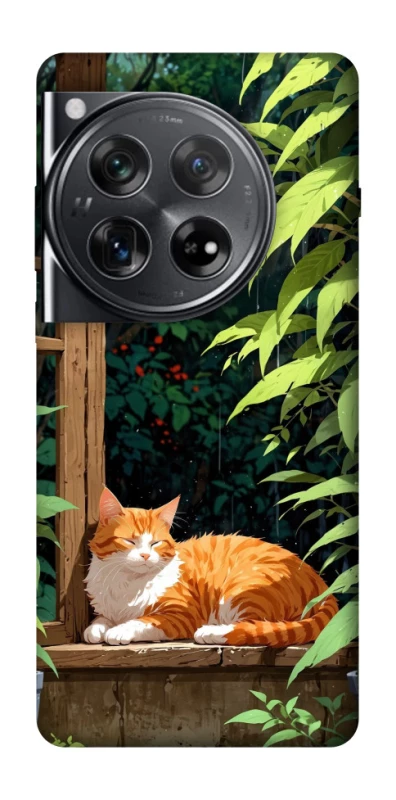 Чехол на OnePlus 12 red cat фото 1 из 1