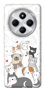 Чехол на Xiaomi Redmi 14C / Poco C75 Funny Pets фото 1 из 1