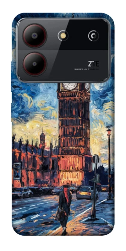 Чохол на ZTE Blade A54 4G Van Gogh's London фото 1 з 1