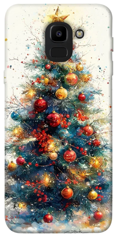 Чехол на Samsung J600F Galaxy J6 (2018) Новогодний v36 фото 1 из 1