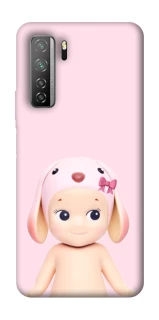 Чехол на Huawei Nova 7 SE Pink Ribbon Hop фото 1 из 1