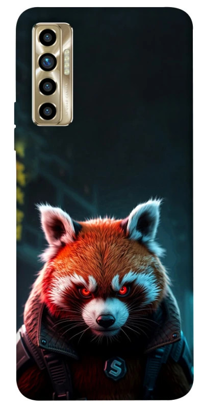 Чохол на TECNO Camon 17P Cyber Red Panda фото 1 з 1