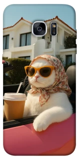 Чехол на Samsung G935F Galaxy S7 Edge Stylish Cat Cruise фото 1 Чехол на Samsung G935F Galaxy S7 Edge Stylish Cat Cruise фото 1 из 1