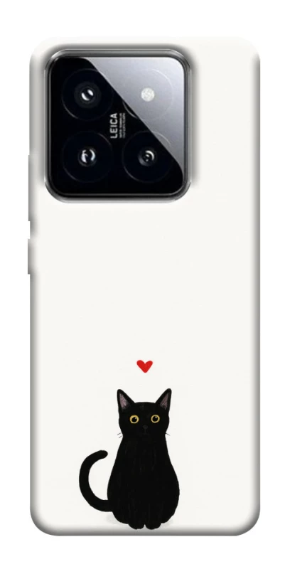 Чохол на Xiaomi 14 Pro cat in love фото 1 з 1