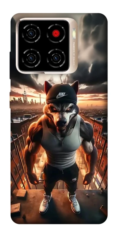 Чехол на ZTE Blade A56 Волк фото 1 из 1