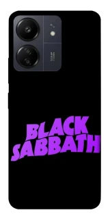 Чехол на Xiaomi Redmi 13C Black Sabbath logo ver.1 фото 1 из 1