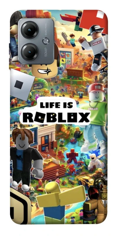 Чохол на Motorola Moto G14 Life is Roblox фото 1 з 1