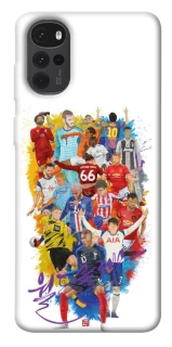 Чохол на Motorola Moto G22 Football Abstract v2 фото 1 з 1