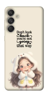 Чехол на Samsung Galaxy M55 Don't look back фото 1 из 1