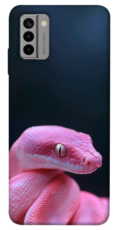 Чехол на Nokia G22 Розовая Змея фото 1 из 1