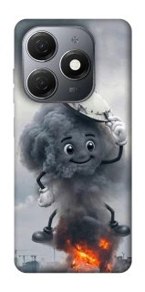 Чехол на TECNO Spark 20 Moscow never sleeps ver.3 фото 1 из 1