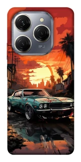 Чохол на TECNO Spark 20 Pro Car at sunset фото 1 з 1