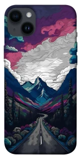 Чехол на Apple iPhone 14 Plus (6.7") Нарисованные горы фото 1 из 1