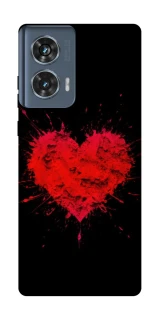 Чехол на Motorola Edge 50 Splash heart фото 1 из 1
