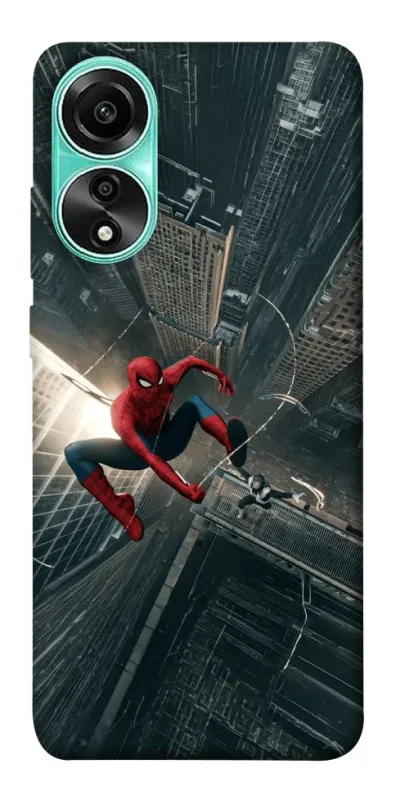 Чехол на Oppo A78 4G Spider Man ver.4 фото 1 из 1