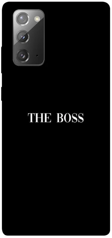 Чохол на Samsung Galaxy Note 20 The boss фото 1 з 1
