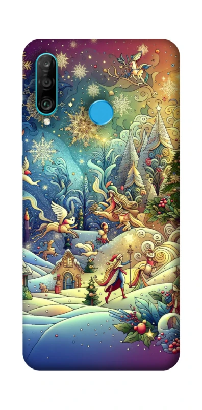 Чохол на Huawei P30 lite Christmas spirit ver.13 фото 1 з 1