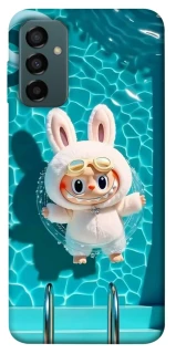 Чехол на Samsung Galaxy M13 4G Labubu in the pool ver.2 фото 1 из 1