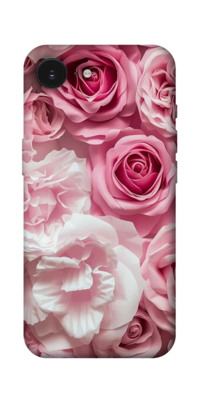 Чехол на Apple iPhone 16e (6.1") Розовые цветы фото 1 из 1