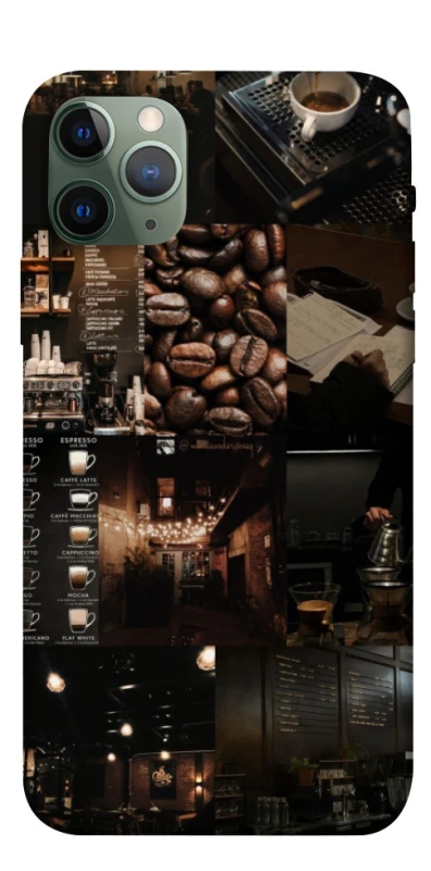 Чехол на Apple iPhone 11 Pro (5.8") Coffee collage ver.1 фото 1 из 1