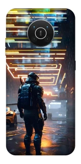 Чехол на Nokia X10 / X20 Cyber character фото 1 из 1