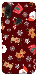 Чехол на Xiaomi Redmi 7 Новогодний v6 фото 1 из 1