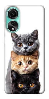 Чохол на Oppo A78 4G Гарні котики фото 1 з 1
