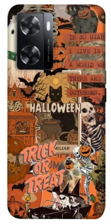 Чехол на Oppo A57s Halloween Style ver.3 фото 1 из 1