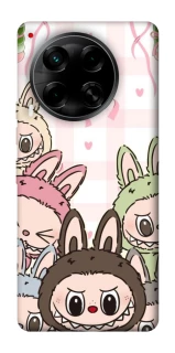 Чохол на TECNO Camon 30 (CL6) All Labubu 2 фото 1 з 1