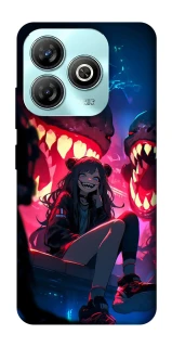 Чохол на ZTE Blade A75 4G Anime girl фото 1 з 1