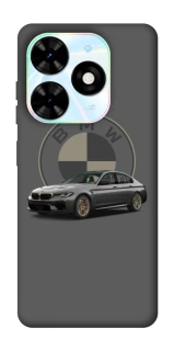 Чехол на TECNO Spark Go 2024 BMW grey v2 фото 1 из 1