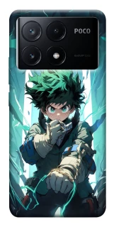 Чехол на Xiaomi Poco X6 Izuku Midoriya фото 1 из 1