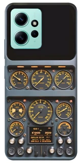 Чехол на Xiaomi Redmi Note 12 4G Airplane instrument panel фото 1 из 1