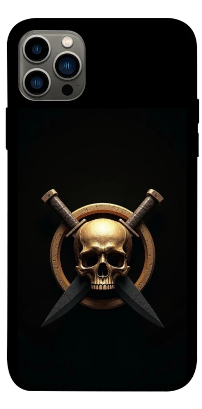 Чохол на Apple iPhone 12 Pro (6.1") Golden Skull фото 1 з 1