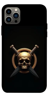 Чохол на Apple iPhone 12 Pro (6.1") Golden Skull фото 1 з 1