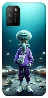 Чохол на Xiaomi Poco M3 Сквідвард фото 1 з 1