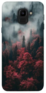 Чехол на Samsung J600F Galaxy J6 (2018) Red Wood фото 1 из 1