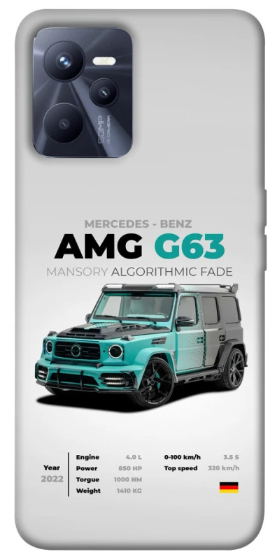 Чехол на Realme C35 Mint amg G63 фото 1 из 1