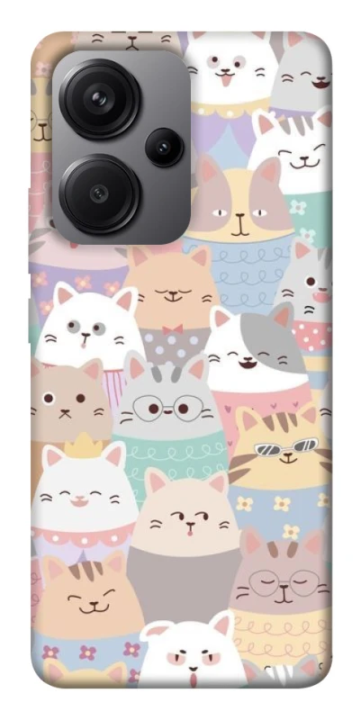 Чохол на Xiaomi Redmi Note 13 Pro+ Funny Kittens ver.2 фото 1 з 1