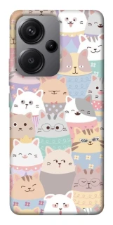 Чохол на Xiaomi Redmi Note 13 Pro+ Funny Kittens ver.2 фото 1 з 1