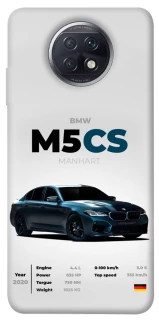 Чехол на Xiaomi Redmi Note 9 5G / Note 9T BMW M5 CS фото 1 из 1